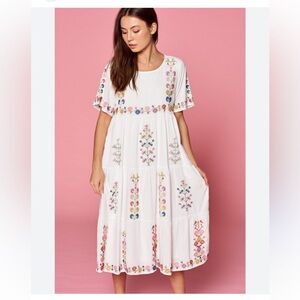 Beautiful Embroidered Boutique Dress